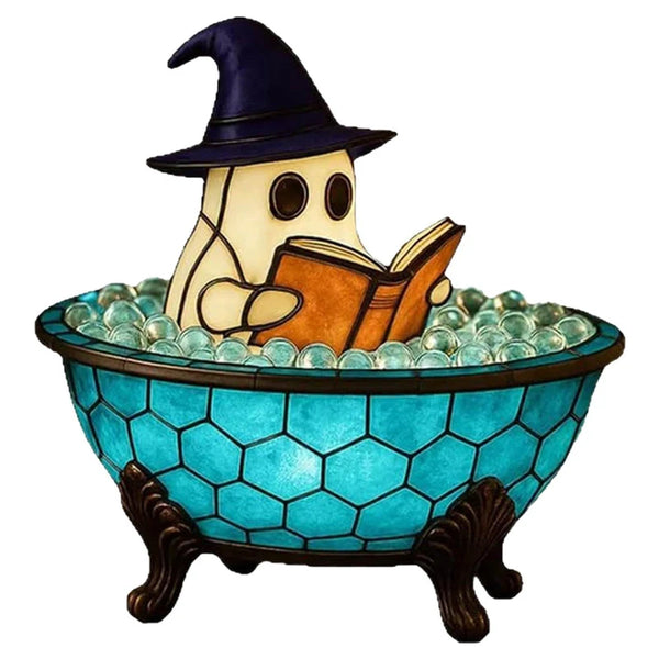 Halloween Ghost Bubble Bath Lamp – Color Changing LED Light