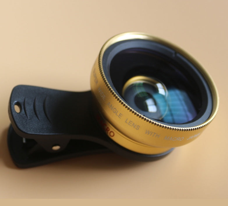 Phone Lens kit 0.45x Super Wide Angle & 12.5x Super Macro Lens