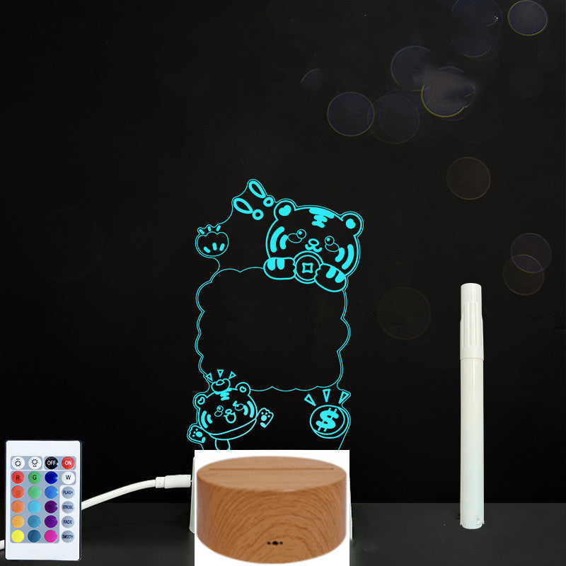 3D Acrylic Board Handwriting Message
