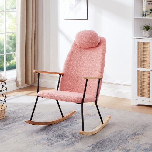 Modern Upholstered Rocking Chairs - Comfort Set