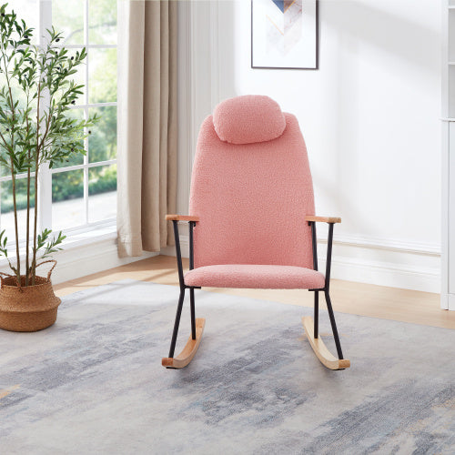 Modern Upholstered Rocking Chairs - Comfort Set
