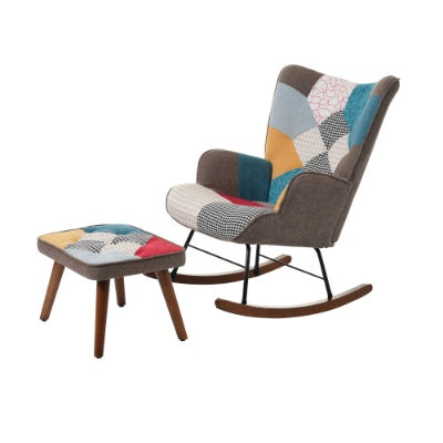 Front And Rear Rocking Chairs With Splicing