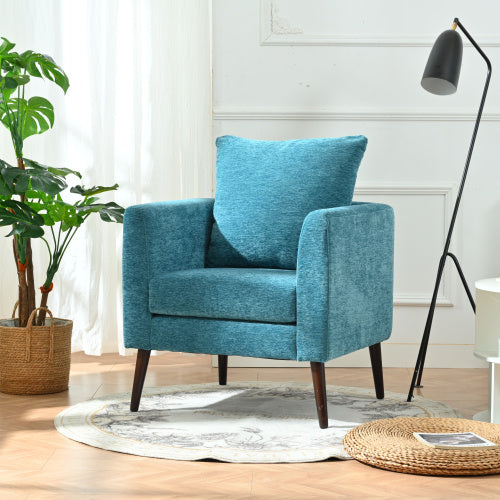Decorative Accent Chairs - Turquoise Blue