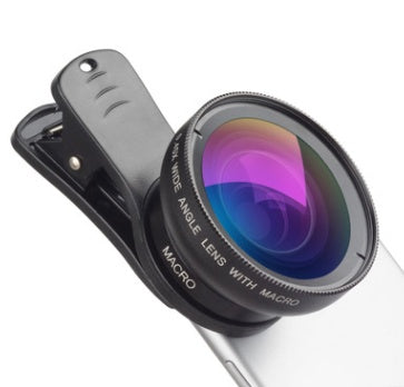 Phone Lens kit 0.45x Super Wide Angle & 12.5x Super Macro Lens