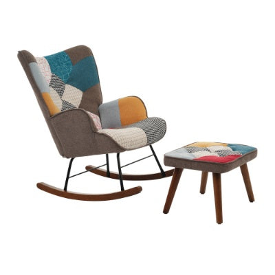 Front And Rear Rocking Chairs With Splicing