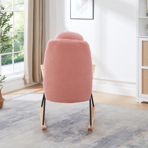 Modern Upholstered Rocking Chairs - Comfort Set