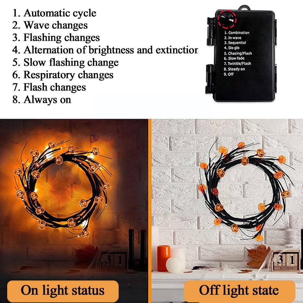 Halloween Pumpkin Decoration Lights